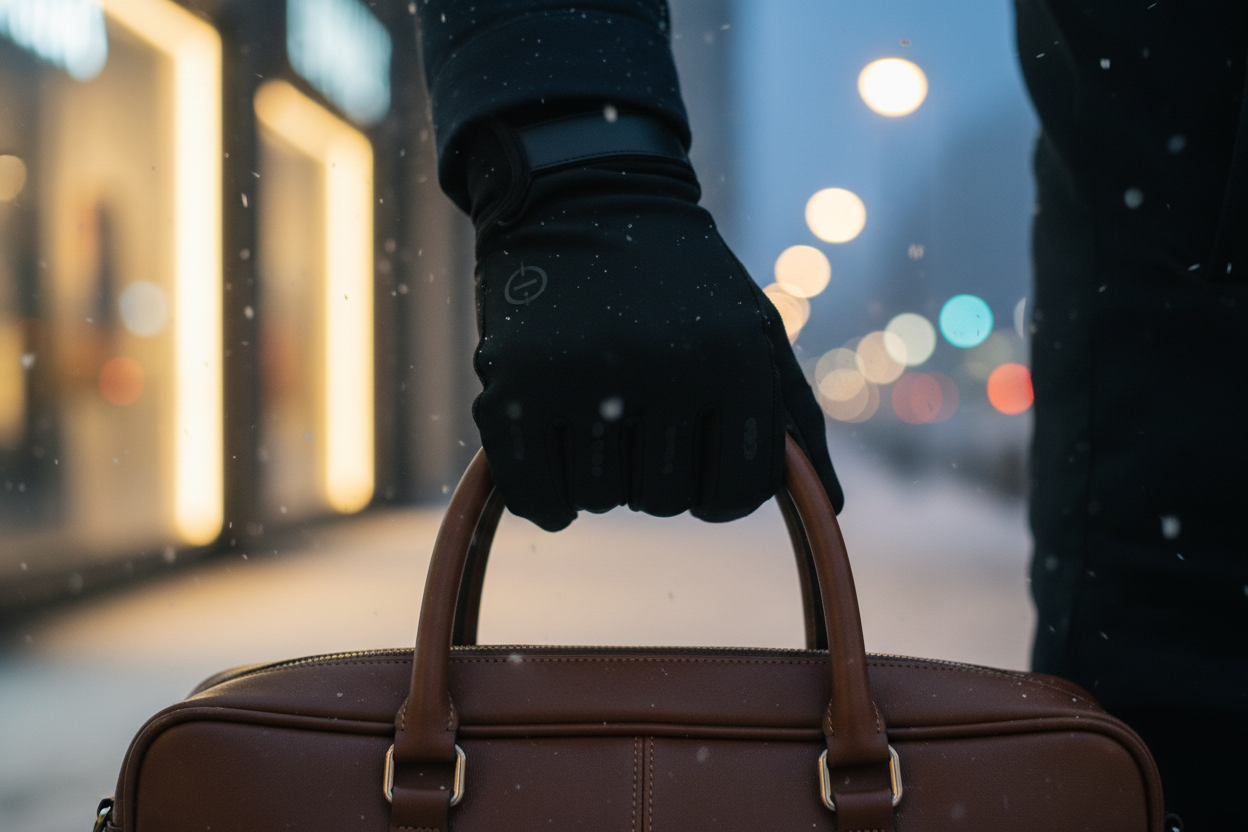 make the gloves like touch proof, can use mobile, and a on/off sign/icon on index finger also with no support on the wrist